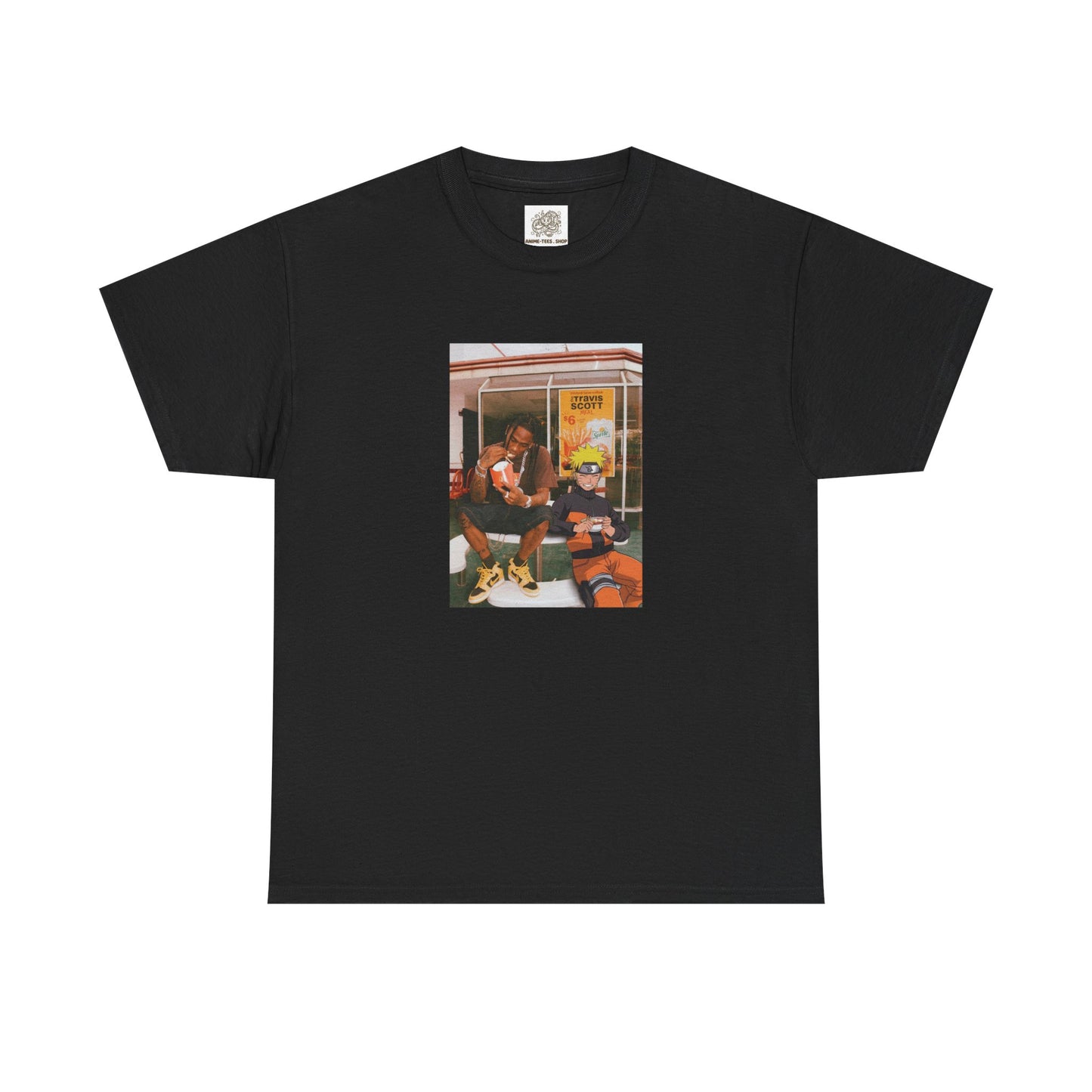 Naruto x Travis Scott x Ramen Test 1 with label